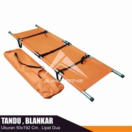 Tandu Lipat Dua, Blankar, Folding Strecher