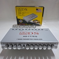 Parametric Cream ADS AD 777EQ 7BAND Parametric Equalizer ADS AD 777EQ 7BAND
