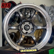 velg mobil ring 18 ADVAN RG D2 FLOW FORMING LEBAR 9,5 ET 25 velg racing mobil R18 Ertiga Xl7 Juke In