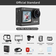 Sjcam กล้องแอ็คชั่นโปร Sj6กว้าง6แกนไจโรสโคป24mp Wi-Fi H.264ไจโรสโคป4K 165 °