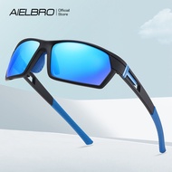 AIELBRO Shades for Bike UV400 Polarized Cycling Sunglasses New Sun Protection Cycling Shades for Men