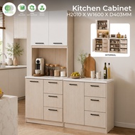 【SAMPOINT FURNITURE】Kitchen Cabinet Kitchen Storage Cabinet Modern Kitchen Cabinet Pantry Cabinet Ki
