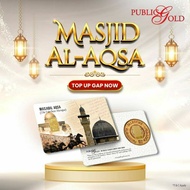 Public Gold Bullion Bar 1g (Au999.9) Masjid Al-Aqsa (Dm for discount)