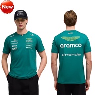 2026 Newest F1 Racing Jersey + F1 Aston Martin Racing Team T-Shirt + Summer Men&Women Short Sleeve T