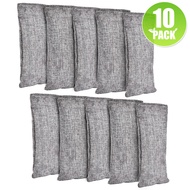 10Packs Natural Bamboo Charcoal Bags Closet Shoe Deodorant Bag Natural Air Purifier Deodorize Desicc