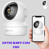 CAMERA CCTV EZVIZ C6N 1080P FULL HD/CCTV BISA DI PANTAU LEWAT HP JARAK JAUH ASLI/CCTV MINI KECIL KE HP/CCTV PORTABLE TANPA KABEL
