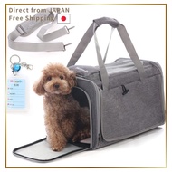 Honeypet All-Season Foldable Pet Carrier Bag 4-in-1 Portable Outdoor Shoulder Bag for Cats, Dogs, Ra