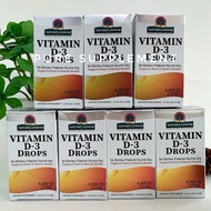 Natures Answer Vitamin D3 Drops 4000IU, D3 & K2
