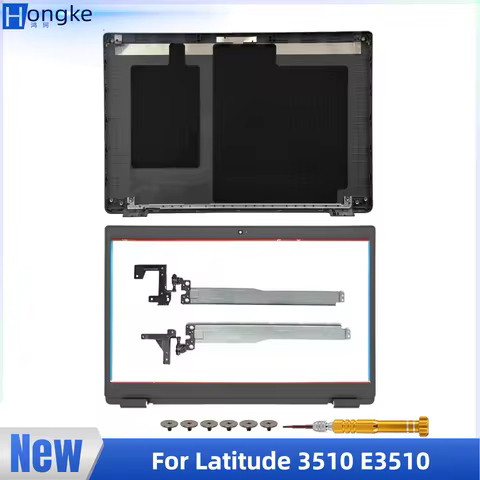 New For Latitude 3510 E3510 Rear Lid LCD Back Cover Top Case/Front Bezel /Hinge 8XVW9 08XVW9 A Cover