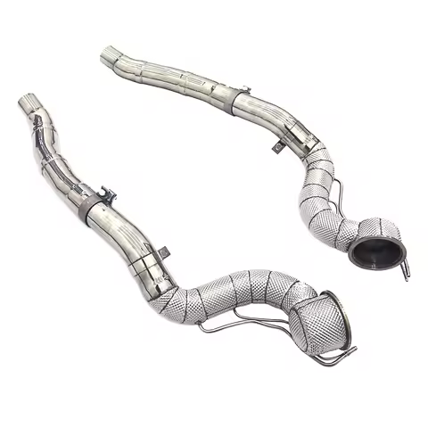 OEM Downpipe Exhaust for 812 SF/Superfast/GTS V12 6.5L 2017-2020 No Cat Downpipe with High Quality S