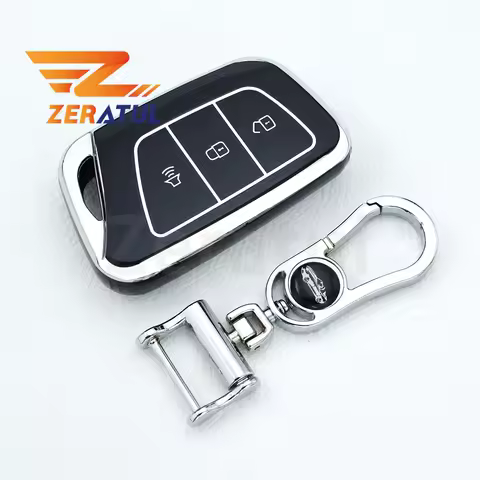 3 Buttons TPU Car Fob Key Cover Case Smart Remote Shell Fob for JAC JIAYUE A5 X4 X7 IC5 IEV T50 S2 S