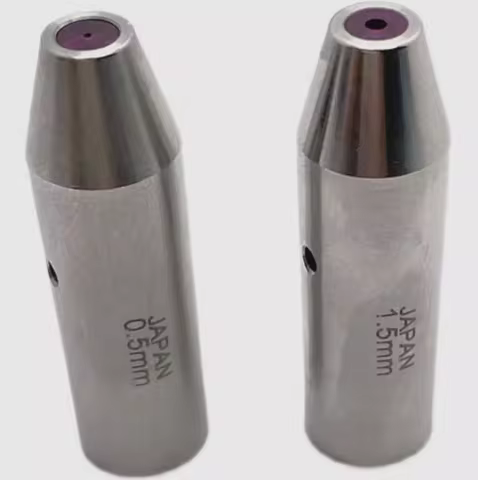 EDM Electrode Drill Guide,12mm x 42mm,Electrode Guides,Tube Guides 12 * 42,Ruby or Ceramic inside,Di
