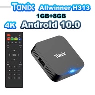 Tanix TX1 Android 10 TV Box 2.4 Gam Wifi 4K HDR 3D 8GB 16GB Allwinner H313 lõi tứ toàn cầu Phương ti