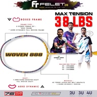 FELET Woven 888 Used By Sameer Verma Badminton Racket Max38lbs High-End Woven Material 40 Tonne Japa