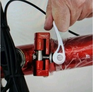 Termurah .. QR Frame Seli Sepeda Lipat Folding Bike Quick Release Alloy Alumunium Mur Tekuk Pengunci