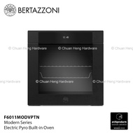 Bertazzoni F6011MODVPTN Modern Series 60cm Carbonio Finishing 11 Functions Electric Pyro Built-in Oven