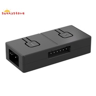 5V 3Pin ARGB to 12V 4 Pin RGB Converter 5V/3pin ADD-RGB to 12V/4PIN Adapter 5V 3pin Manual Controlle