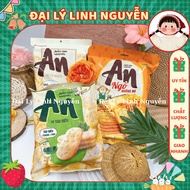 An Orion rice cake with Seaweed flavor, Natural, Butter-baked corn - Delicious and nutritious An gri