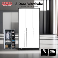 3 DOOR Wardrobe | Almari Baju Murah | Almari Pakaian | 3Pintu Almari Murah | Storage Cabinet Almari 