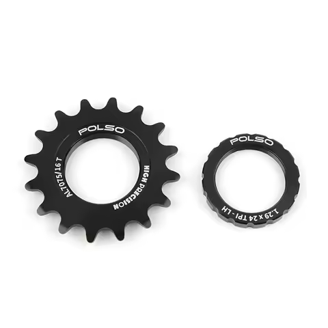POLSO Fixed Gear Bike Freewheel 13T 14T 15T 16T 17T Single Speed Fixie Bicycle Cog Aluminum Alloy Tr