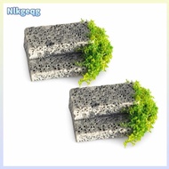 [nlkgeqg] Miniature Garden Park Steps for DIY Micro Long Stone Slab Path 5pcs