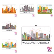South Korean Souvenir Fridge Magnet incheon foam seoul