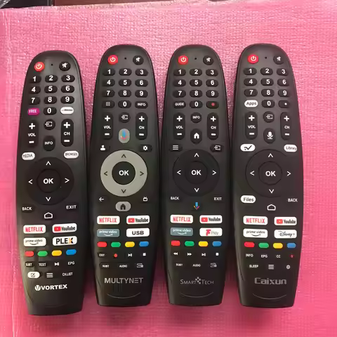Original remote control for Caixun MULTYNET SMART TECH VORTEX LED TV voice remote control