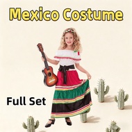 Mexican Costume For Kids United Nations Mexico Costume For Kids Folk Traditional Dress Halloween