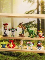 Toy Story Figurine Ornament Woody Buzz Lightyear Buzz Lightyear Jessie Birthday Cake Decoration Dol