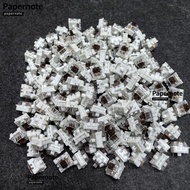 PAPERNOTE 20Pcs Mechanical Keyboard Switches, Linear Tactile Keyboard Switches,  Clicky Silent Dustp
