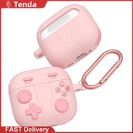Silicone Headphone Cover with Keychain 3D Protective Case Dustproof Gamepad Case for AirPods 4 Acces