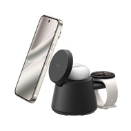 🔥今期熟賣🔥Belkin UltraCharge 3in1 Qi2.2 25w 無線充電座WIZ052 [支持Apple Watch  & SamSung Galaxy Watch]