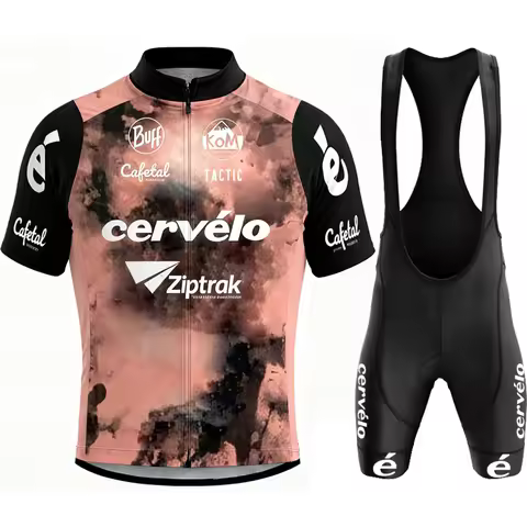 Cycling Clothes Clothing Men 2026 Men's Suit Shorts CERVELO Jersey Man Laser Cut Pants Gel Mens Jers