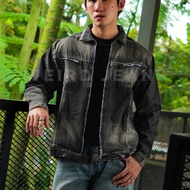 Weird Jeans - Maxwell Grey Jacket - Men's Regular Fit Jeans Jacket in Grey