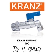 Bc KRANZ Wall Faucet Size 1/2" and 3/4"