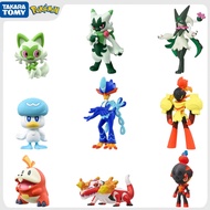 Pokemon Sprigatito Fuecoco Quaxly Charcadet Figure Mainan Floragato Skeledirge Quaquaval Armarouge P