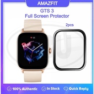 < 2pcs > Amazfit GTS 3 / GTS3 3D Full Cover Screen Protector - Full Screen
