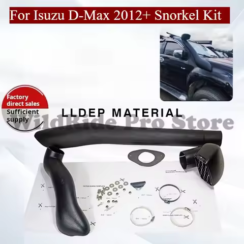 For Isuzu D-Max 2012+ Snorkel Kit Waterproof Air Intake Pipe Off-Road 4x4 Wading
