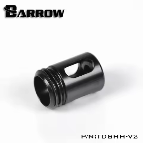 Barrow G1 / 4 "White Black Silver multi-stage, flow commutated buffer water cooling fittings TDSHH-V