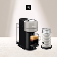Nespresso Vertuo Next經典款 質感灰+Aero3白色奶泡機