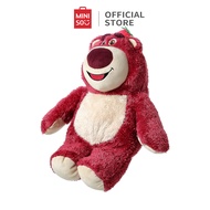 MINISO ตุ๊กตา ตุ๊กตาแบบนั่ง ตุ๊กตาหมี หมีสตรอว์เบอร์รี Lotso ขนาด 25 cm