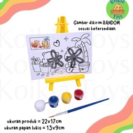 Educational toys Painting board set for children with stand EASEL coloring watercolor