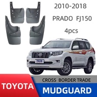 TOYOTA PRADO Tire Mudguard TOYOTA PRADO FJ150 Car Mudguard 2010-2023 Off-Road Modification Accessori
