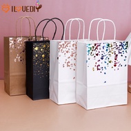 [ Featured ] Fine Handheld Paper Bag - Valentine's Day Gift Packaging Pouch - Birthday Present Decor Pocket - Folding Shopping Handbag - for Food Jewelry Stationery