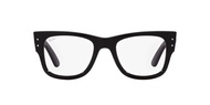 Mega Wayfarer RX 0840V Black 51/21/145 Unisex Glasses