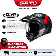 HJC C80 N ROX MC4H Full Face Helmet Motor Visor Topi Keledar Keselamatan Full Face Original Superbike SIRIM