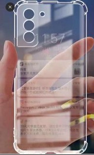三星嗎 Samsung S21 FE 5G手機殼超薄軟透明四角加厚防氣囊防摔 硅胶保護套