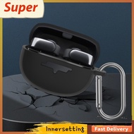 [innersetting.my] Silicone Protective Case with Carabiner for Bose Ultra Open Earbuds Cover
