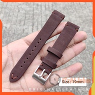 19mm Leather Watch strap 19mm Brown Leather WatchTALI