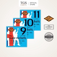 Rotosound PN9 (9-42) / PN10 (10-46) / PN11 (11-48) - Pure Nickel Electric Guitar String
